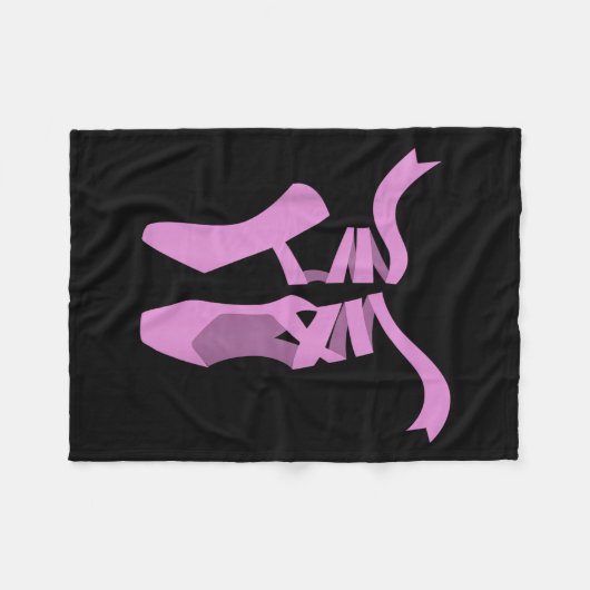 Coole Ballet für Frauen Mama Ballerina Ball Fleecedecke (Vorderseite (Horizontal))