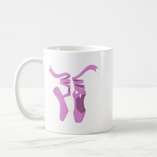 Coole Ballet für Frauen Mama Ballerina Ball Kaffeetasse (Links)