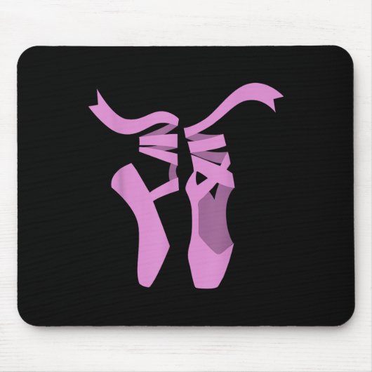 Coole Ballet für Frauen Mama Ballerina Ball Mousepad (Vorne)