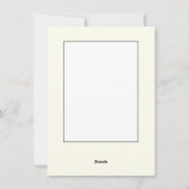 Coole Banane Feiertagskarte (Rückseite)