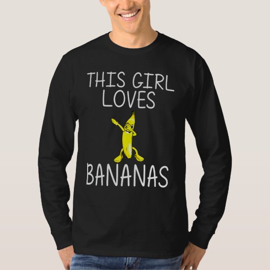 Coole Banane für Mädchen Kinderbettchen T-Shirt (Vorderseite)