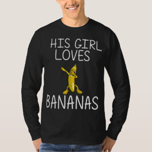 Coole Banane für Mädchen Kinderbettchen T-Shirt