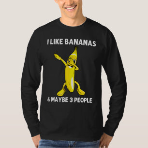 Coole Banane Für Männer Frauen Dabbing Gelbe Süße T-Shirt