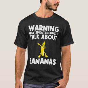 Coole Banane für Männer Frauen, die Gelb süß trink T-Shirt