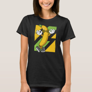 Coole Banane mit Sonnenbrille Sommerfrüchte T-Shirt