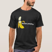 Coole Banane mit Sonnenbrille 🍌 😎 T-Shirt (Vorderseite)