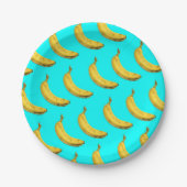 Coole Banane Pappteller (Vorderseite)