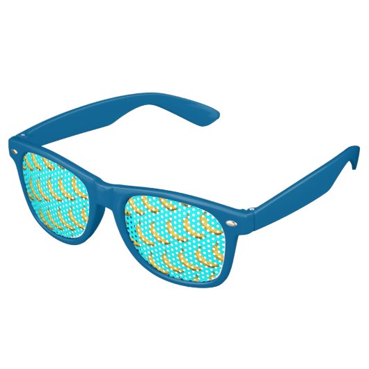 Coole Banane Partybrille (Schrägansicht)