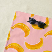 Coole Bananen Sommermuster Strandtuch (Beispiel)