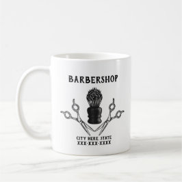 Coole Barbershop Business Swag Barber Scheren Kaffeetasse