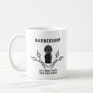 Coole Barbershop Business Swag Barber Scheren Kaffeetasse