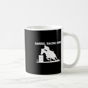Coole Barrel Racing Art for Men Vater Horseback Ri Kaffeetasse