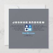 COOLE BASEBALL Bar Bat Mitzvah Einladung (Vorderseite)