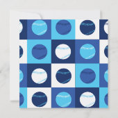 COOLE BASEBALL Bar Bat Mitzvah Einladung (Rückseite)