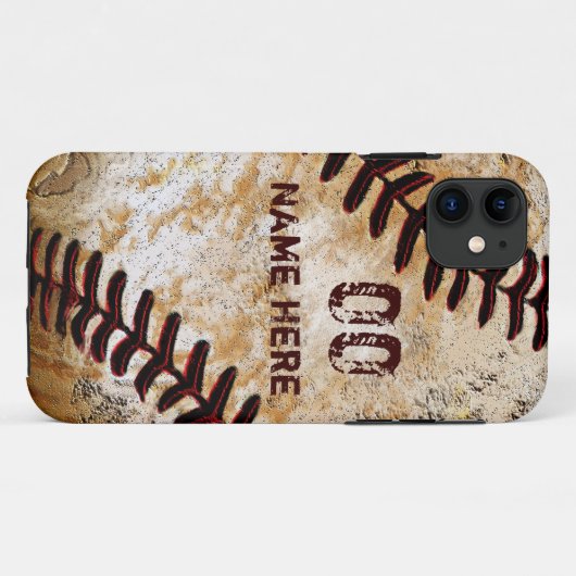 Coole BASEBALL iPhone-Fälle, iPhone 11 und mehr Case-Mate iPhone Hülle (Rückseite (Horizontal))