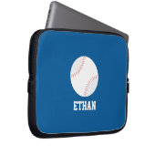 Coole Baseball-Personalisierte Kinder Laptopschutzhülle (Vorne Rechts)