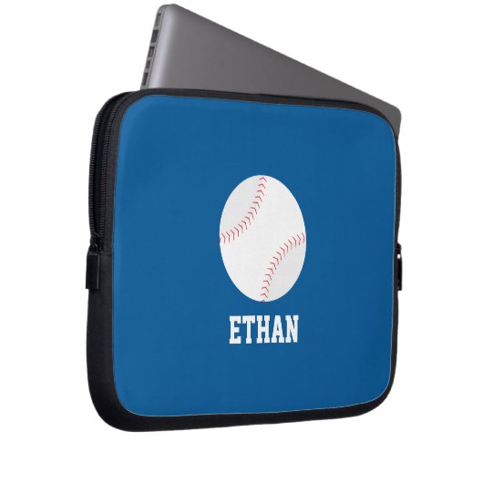 Coole Baseball-Personalisierte Kinder Laptopschutzhülle (Vorne Rechts)