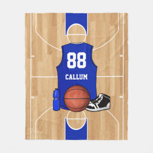 Coole Basketball-Fleece Fleecedecke