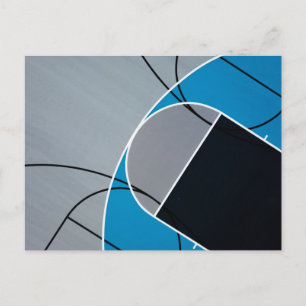 Coole Basketball-Kunstwerke Postkarte