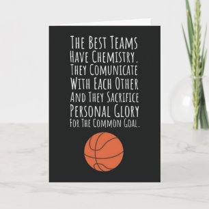 Coole Basketball Team Karten Athlet Sport Spieler