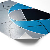 Coole Basketballarmatur Fotodruck (Ecke)