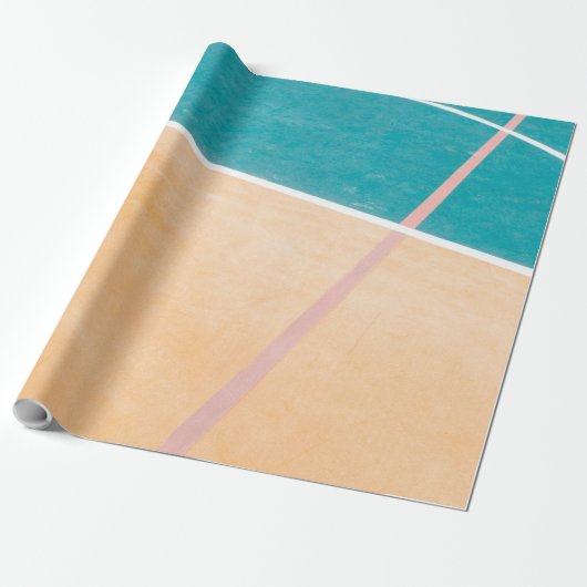 Coole Basketballarmatur Geschenkpapier (Ungerollt)