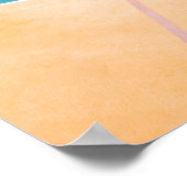 Coole Basketballarmatur Poster (Ecke)