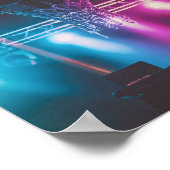 Coole Basketballarmatur Poster (Ecke)