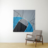 Coole Basketballarmatur Wandteppich (Beispiel (Horizontal))