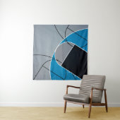 Coole Basketballarmatur Wandteppich (Beispiel)