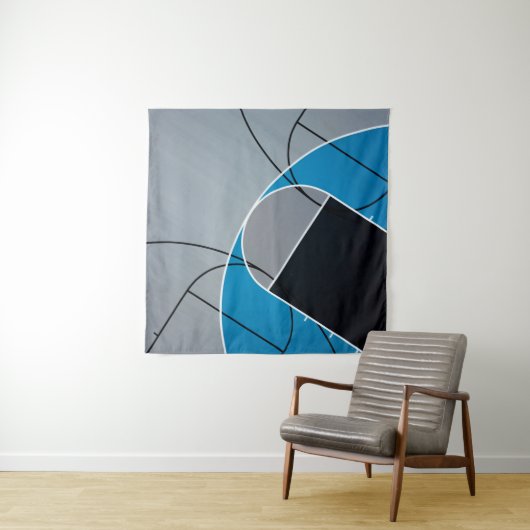 Coole Basketballarmatur Wandteppich (Beispiel)