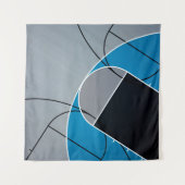 Coole Basketballarmatur Wandteppich (Vorderseite)