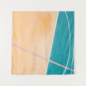 Coole Basketballarmatur Wandteppich (Vorderseite (Horizontal))