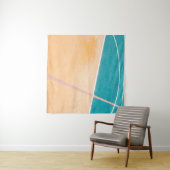 Coole Basketballarmatur Wandteppich (Beispiel (Horizontal))