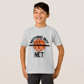 coole Basketballkunst T-Shirt (Vorne ganz)