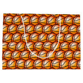 Coole Basketballsportart Große Geschenktüte (Rückseite)