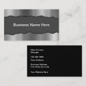 Coole Bau- und Schweißdienstleistungen Visitenkarte (Vorne/Hinten)