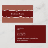 Coole Bauausgrabung und Bergbau Visitenkarte (Vorne/Hinten)