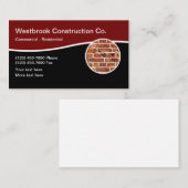 Coole Baukarten - Moderne Visitenkarten Visitenkarte (Vorne/Hinten)