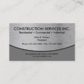 Coole Baukarten Visitenkarte (Vorderseite)