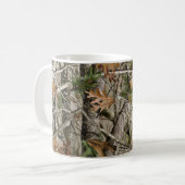 Coole Baum-Camouflage-wirkliche Kaffeetasse (Vorderseite Links)