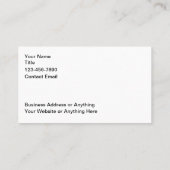 Coole Bausätze für die Metallbearbeitung Visitenkarte (Rückseite)