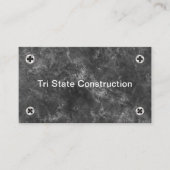 Coole Bauschnürkarten Visitenkarte (Vorderseite)