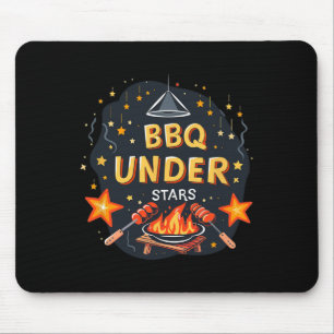 Coole Bbq-Unter-Sterne-Kostüme für Jungen und Mädc Mousepad