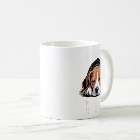 Coole Beagle-Gestaltung für Männer Frauen Hund gea Kaffeetasse (VorderseiteRechts)