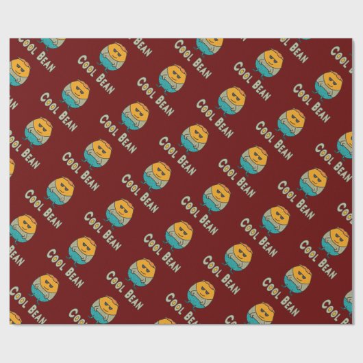 Coole Bean Geschenkpapier (Flach)