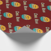 Coole Bean Geschenkpapier (Ecke)