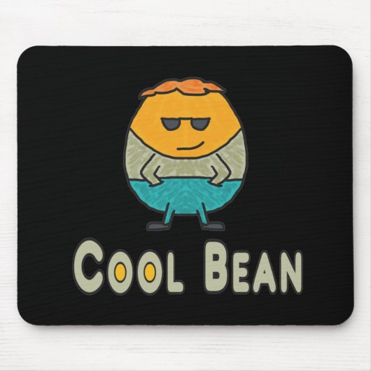 Coole Bean Mousepad (Vorne)