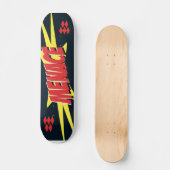 Coole BEDROHUNG Plattform Skateboard (Vorderseite)
