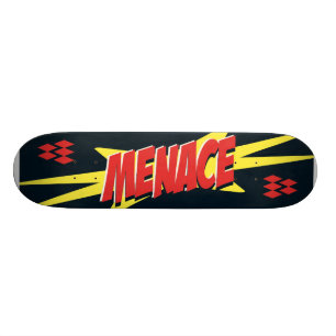 Coole BEDROHUNG Plattform Skateboard